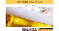Desktop Screenshot of processofmakingbeer.com